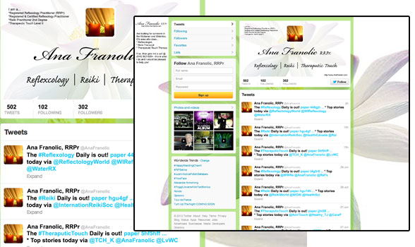 Ana's Old Twitter Page