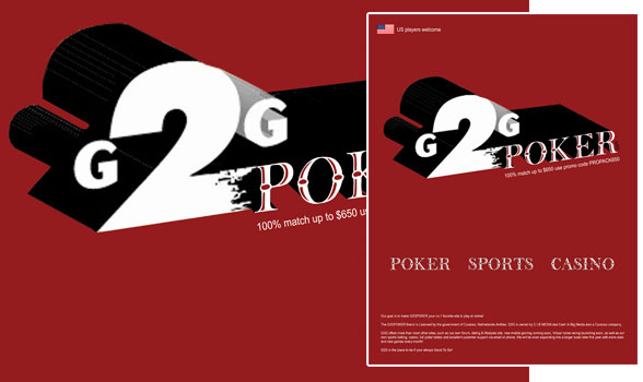 G2G Poker Poster