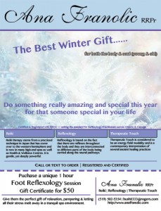image of a clients Winter Flyer