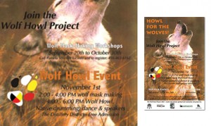 Poster for the Wolf Howl Project