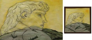 My Watercolour Painting of Michelangelo’s David